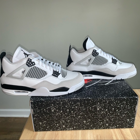 Jordan Shoes - Air Jordan 4 Retro Military Black Shoes